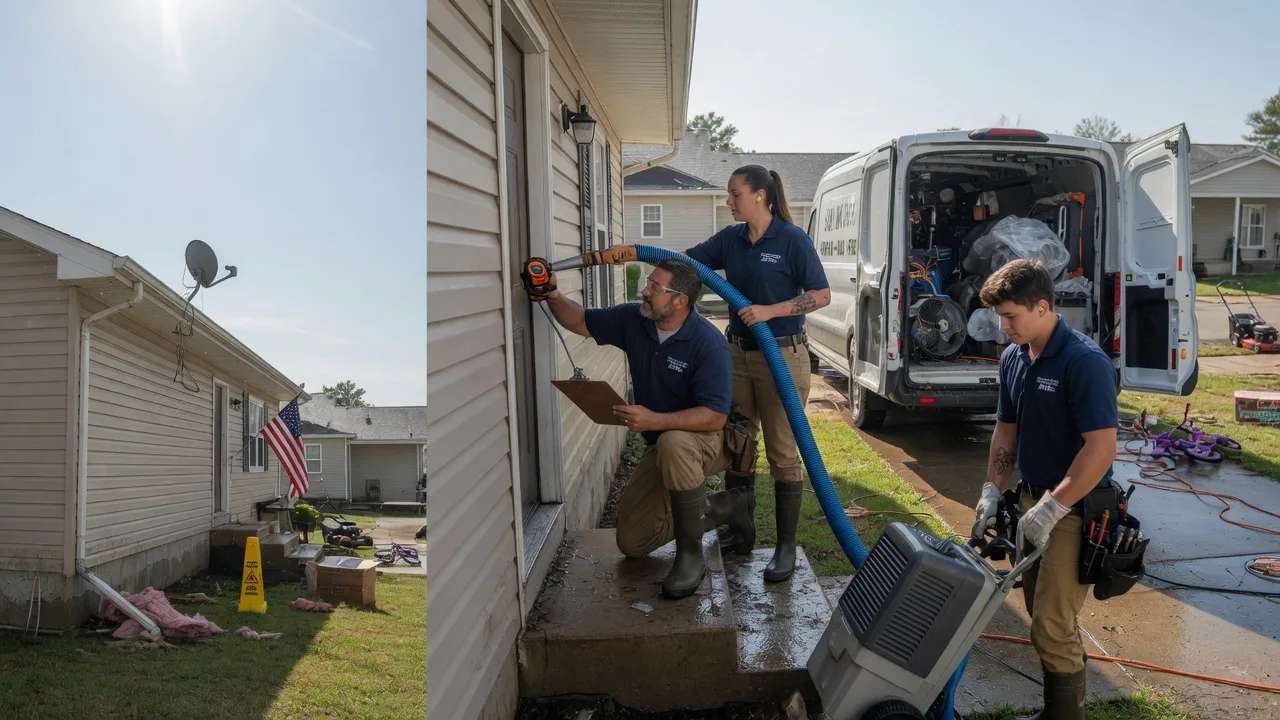 Ceiling Water Damage Restoration in Newark, NY near me